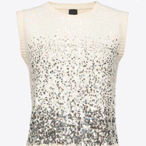 Pinko Fully Sequinned Knit Top